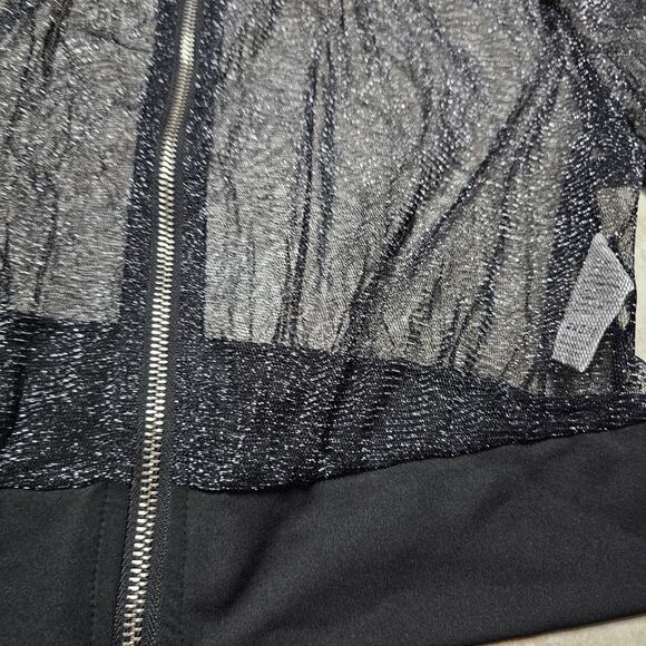 Shein sheer sparkly jacket large - Picture 2 of 3
